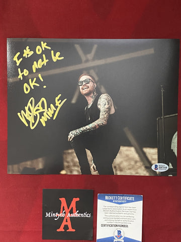 MATTY_051 - 8x10 Photo Autographed By Matty Mullins