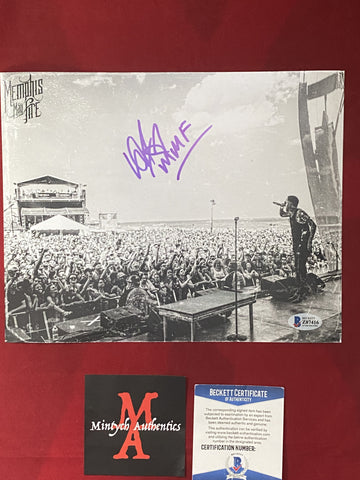 MATTY_053 - 8x10 Photo Autographed By Matty Mullins