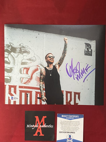 MATTY_064 - 8x10 Photo Autographed By Matty Mullins