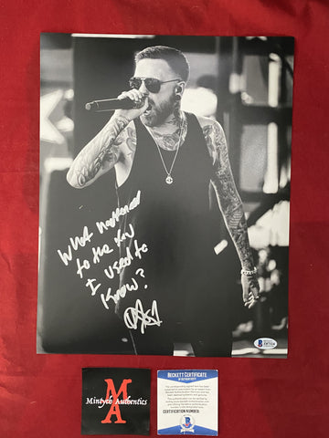 MATTY_095 - 11x14 Photo Autographed By Matty Mullins