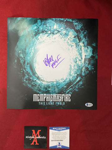 MATTY_129 - 12x12 Photo Autographed By Matty Mullins