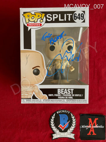MCAVOY_007 - Split 649 Beast Funko Pop! Autographed By James McAvoy