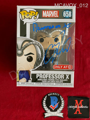 MCAVOY_012 - Marvel 658 Professor X Funko Pop! Autographed By James McAvoy