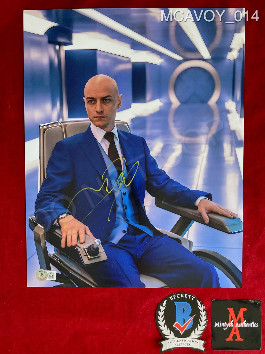 James McAvoy - Marvel X-Men Autographs – Mintych Authentics