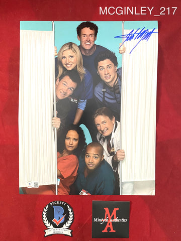 MCGINLEY_217 - 11x14 Photo Autographed By John C. McGinley