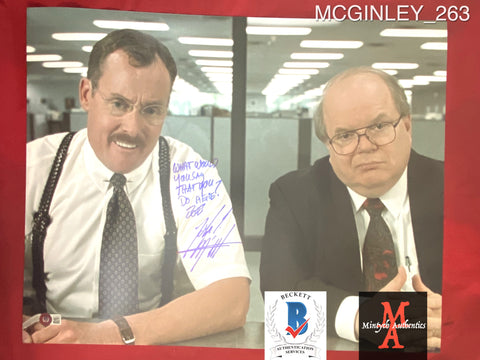 MCGINLEY_263 - 16x20 Photo Autographed By John C. McGinley
