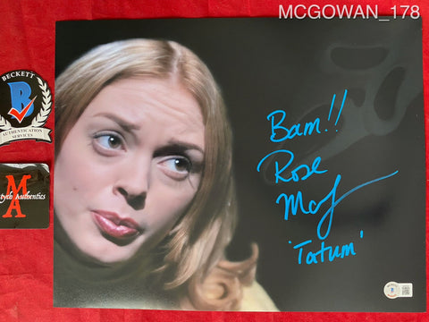 MCGOWAN_178 - 11x14 Photo Autographed By Rose McGowan