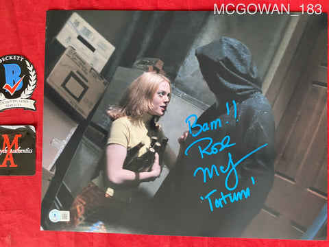 MCGOWAN_183 - 11x14 Photo Autographed By Rose McGowan