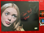 MCGOWAN_201 - 11x14 Photo Autographed By Rose McGowan