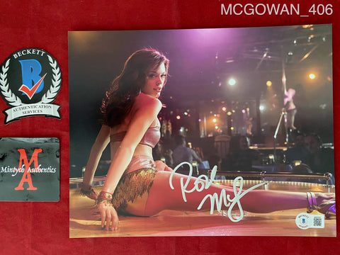 MCGOWAN_406 - 8x10 Photo Autographed By Rose McGowan