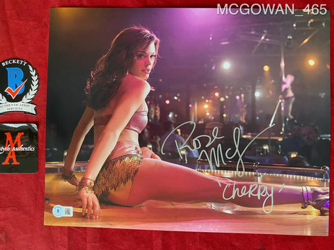 MCGOWAN_465 - 11x14 Photo Autographed By Rose McGowan