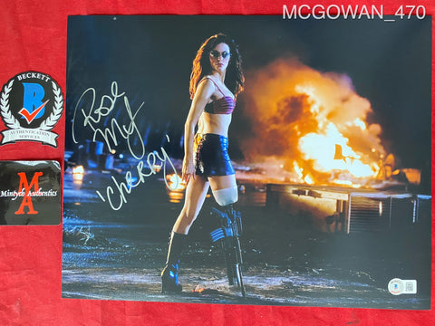 MCGOWAN_470 - 11x14 Photo Autographed By Rose McGowan