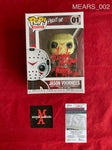 MEARS_002 - Friday the 13th 01 Jason Voorhees Funko Pop! Autographed By Derek Mears