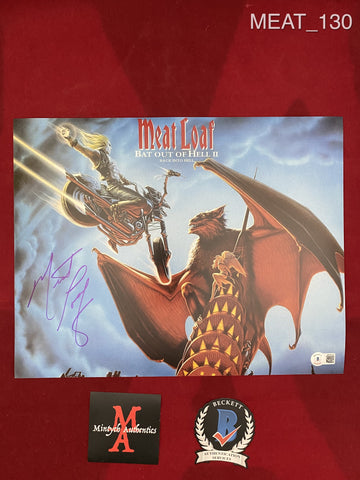 MEAT_130 - 11x14 Photo Autographed By Meatloaf