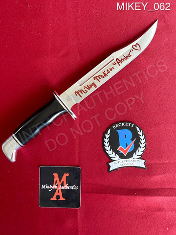 MIKEY_062 - Buck 120 Knife Autographed By Mikey Madison