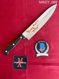 MIKEY_069 - Real 8" Knife Knife Autographed By Mikey Madison