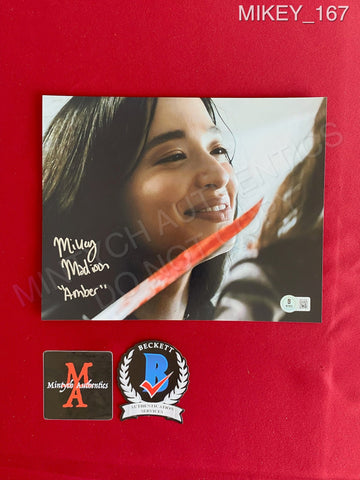 MIKEY_167 - 8x10 Photo Autographed By Mikey Madison
