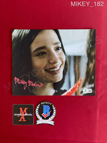MIKEY_182 - 8x10 Photo Autographed By Mikey Madison