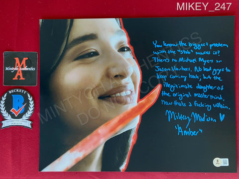 MIKEY_247 - 11x14 Photo Autographed By Mikey Madison