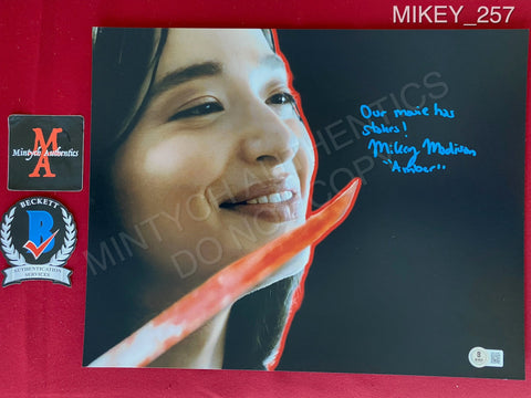 MIKEY_257 - 11x14 Photo Autographed By Mikey Madison