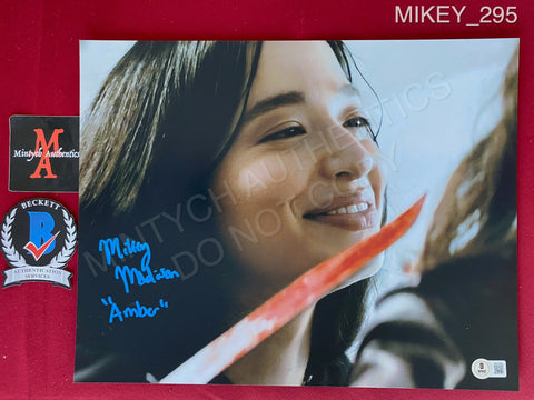 MIKEY_295 - 11x14 Photo Autographed By Mikey Madison