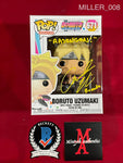 MILLER_008 - Boruto 671 Boruto Uzumaki Funko Pop! Autographed By Amanda Miller