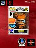 MILO_006 - Cartoon Network 1067 Dexter Funko Pop! Autographed By Candi Milo