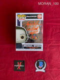 MORAN_100 - Halloween 1156 Michael Myers Funko Pop! Autographed By Tony Moran