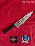 MORAN_116 - Real 8" Steel Knife Autographed By Tony Moran