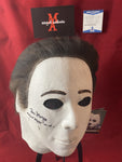MORGA_109 - Michael Myers Halloween 4 Trick Or Treat Studios  Mask Autographed By Tom Morga