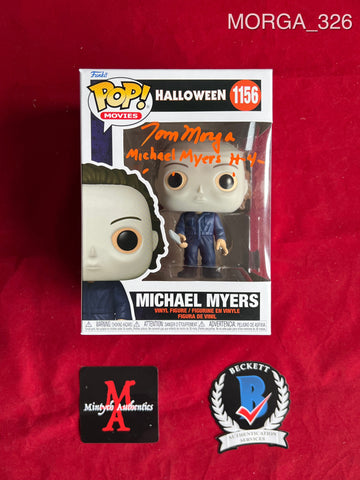 MORGA_326 - Halloween 1156 Michael Myers Funko Pop! Autographed By Tom Morga