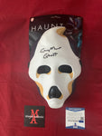 MORROW_007 - Ghost (Haunt) Trick Or Treat Studios Mask Autographed By Chaney Morrow