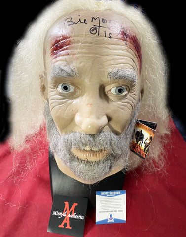 MOSELEY_227 - Otis Driftwood Trick Or Treat Studios Mask Autographed By Bill Moseley