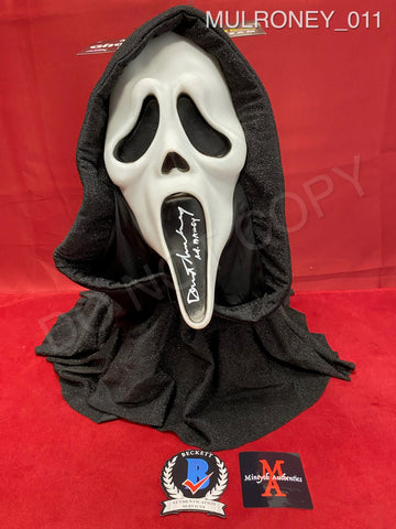 MULRONEY_011 - Ghost Face 25th Anniversary (Fun World) Mask Autographed By Dermot Mulroney