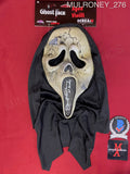 MULRONEY_276 - Ghost Face Aged (Fun World) Mask Autographed By Dermot Mulroney