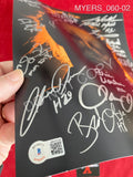MYERS_060 - 11x14 Photo Autographed By FIFTEEN Michael Myers Actors