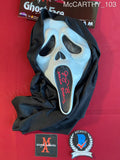 McCARTHY_103 - Ghost Face Fun World Mask Autographed By Jenny McCarthy