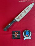 McCARTHY_113 - Real 8" Steel Knife Autographed By Jenny McCarthy