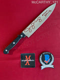 McCARTHY_121 - Real 8" Steel Knife Autographed By Jenny McCarthy