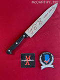 McCARTHY_122 - Real 8" Steel Knife Autographed By Jenny McCarthy