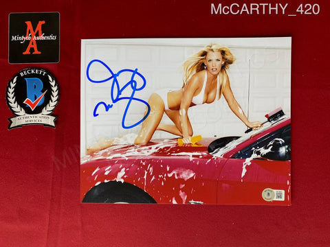 McCARTHY_420 - 8x10 Photo Autographed By Jenny McCarthy
