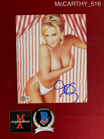 McCARTHY_516 - 8x10 Photo Autographed By Jenny McCarthy