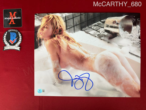 McCARTHY_680 - 11x14 Photo Autographed By Jenny McCarthy