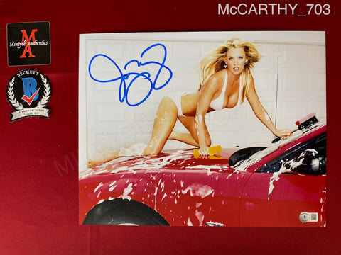 McCARTHY_703 - 11x14 Photo Autographed By Jenny McCarthy