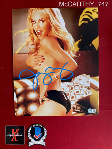 McCARTHY_747 - 11x14 Photo Autographed By Jenny McCarthy