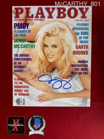 McCARTHY_801 - 11x14 Photo Autographed By Jenny McCarthy