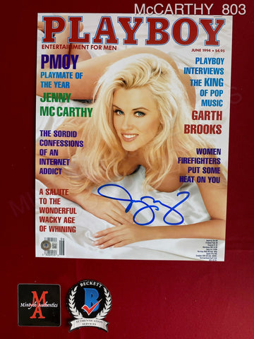 McCARTHY_803 - 11x14 Photo Autographed By Jenny McCarthy