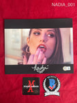 NADIA_001 - 8x10 Photo Autographed By Nadia Teichmann