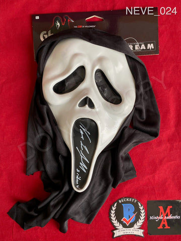 NEVE_024 - Ghostface (Fun World) Mask Autographed By Neve Campbell