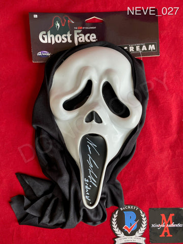 NEVE_027 - Ghostface (Fun World) Mask Autographed By Neve Campbell
